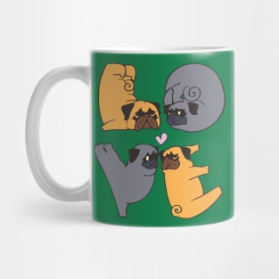 Pug Yoga and Love Mug